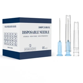 23 Gauge 1.5 Inch Needle, Individually Wrapped, 100 PCS Luer Lock Needles Industrial Dispensing Accessories(23G 1.5-Inch)