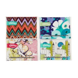 Kimberly-Clark Kleenex Slim Pack Facial Tissue 10 Count 3-ply (Pack of 12)
