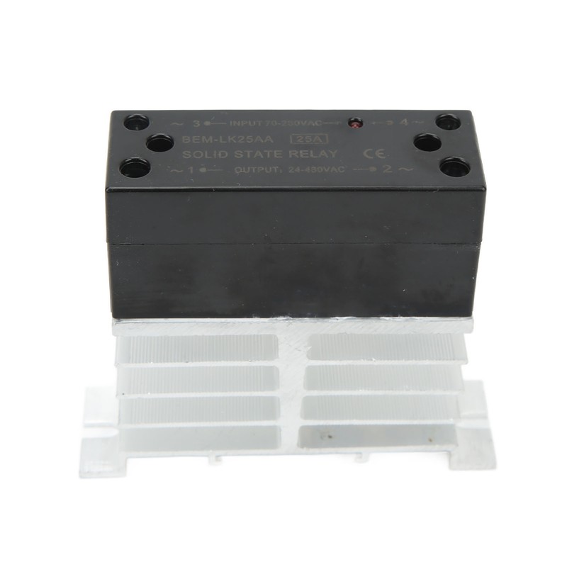 BERM AC to AC Solid State Relay ABS Aluminum Alloy