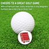 FINGER TEN Golf Ball Marker for Ladies Men Value 6