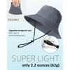 Waterproof Bucket Hat for Women Men Rain Hat UPF 50+