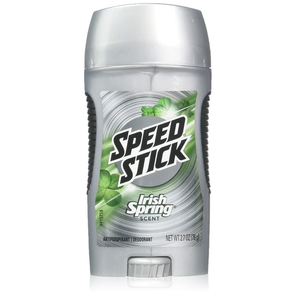 Mennen Speed Stick Antiperspirant and Deodorant Irish Spring Original, 2.7 Ounce (Pack of 4)