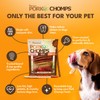 Pork Chomps Dog Chews, 5-inch Munchy Sticks, Assorted Flavors, 50