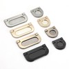 Evionlin 【2 Pack 】 Flush Pull Handle BlackInvisible Flip Drawer