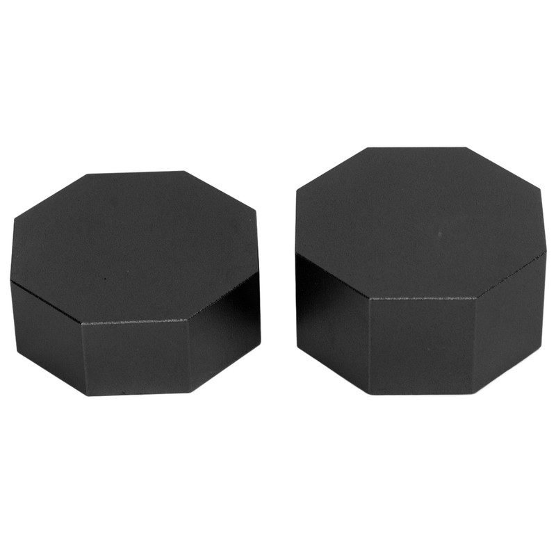 Cue Chalk Box Holder Aluminium Alloy Octagonal Universal Billiard Chalk