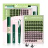 KEYYOU Fairy Chispa Lash Clusters Kit Lash Extension Kit D