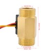 G1/2 Inch Electric Magnetic Flow Switch 2 Inch Flow Meter
