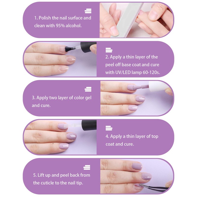 Biutee Peel Off Base Coat 15ml Peel-Off Base Coat