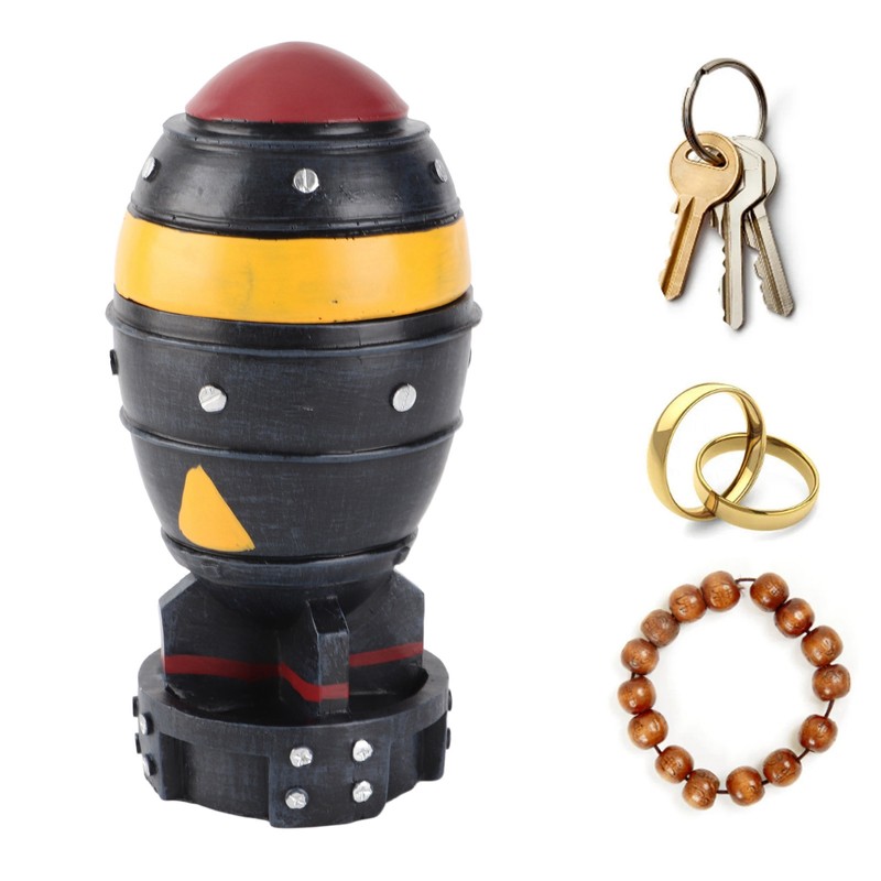 Bomb Storage Box Retro Decorative 3D Resin Craft Model Mini
