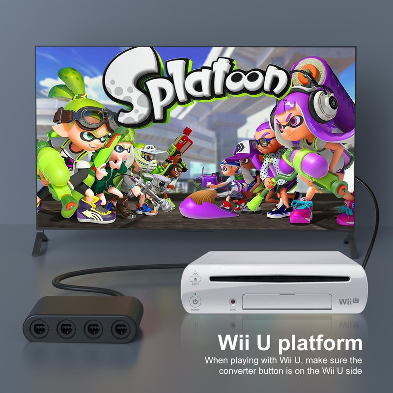 yoxxzus Gamecube Controller Adapter for Switch 2 & Switch 1/OLED