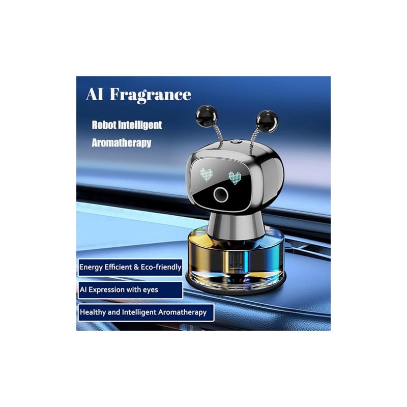 Smart Robot Aromatherapy Air Freshener - Long-Lasting Fragrance