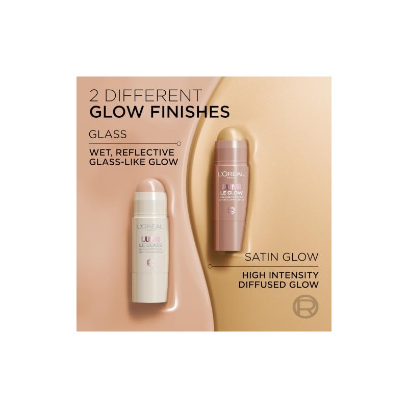 L'Oréal Paris Highlighter Stick Lumi Le Glow Radiant Satin 630
