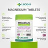 Lindens Magnesium Tablets 500mg, 1000 Tablets - Reduces Tiredness &