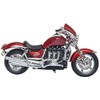 Bburago 18-51039 Triumph Rocket III 1/18 Modell Motorrad Rot