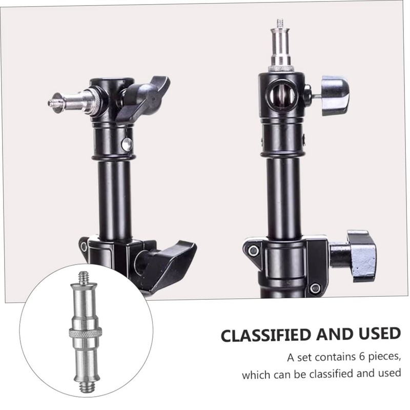 MERRYHAPY Universal Threaded Screw Adapter Spigot Tripod Spigot Adapter for