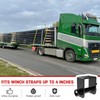 Sliding Winch for Utility Trailer for Flatbed Semi Truck Use