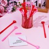 jiebor 30Pcs Heart Shaped Pen Valentines Day Pen Gel Pen