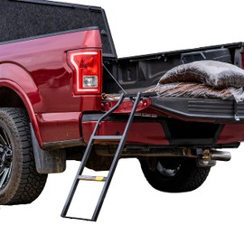 Traxion 5-100 Tailgate Ladder , Black