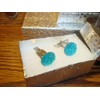 "Handmade" #1 Pair (Two) BRIGHT Cluster BLING Design - 14mm
