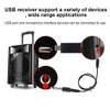 Tangxi VHF Microphone, Universal Handheld Karaoke Mic Speaker, Over 110