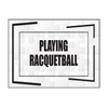 Makoroni - Playing Racquetball Hobby - Jigsaw Puzzle 30 pcs,