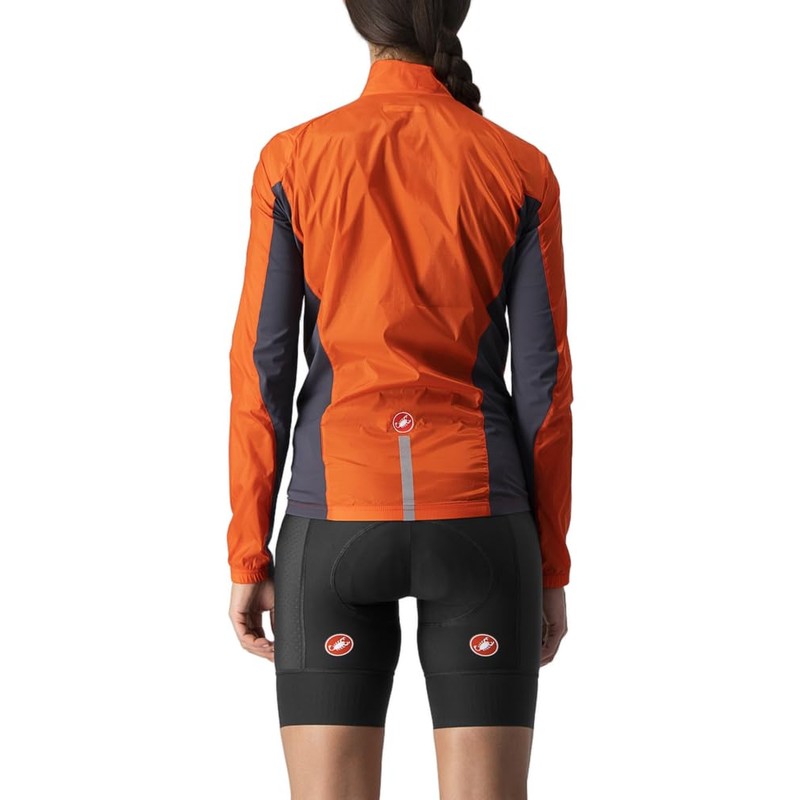 CASTELLI 4521529-656 SQUADRA ST. W JKT Giacca FIERY RED/DARK GRAY