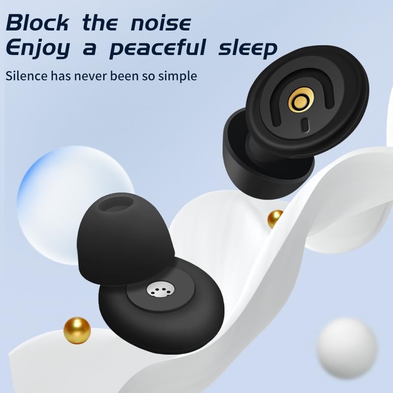 XIAOLANG Adult Silicone Ear Plugs, Quiet 2 Ear Plugs, Ultra
