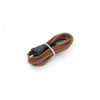 Textile Cable with Switch 2m - Brown