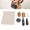 7pcs Male Beard Care Grooming Kit Professional Beard Brush Comb