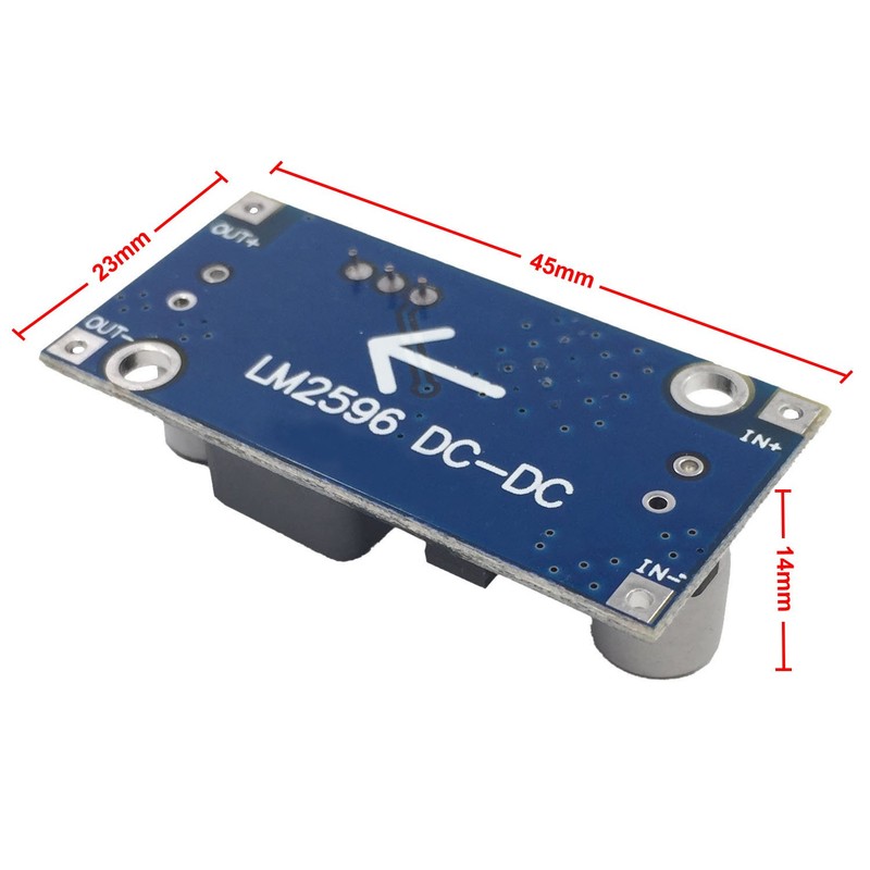 Valefod 6 Pack LM2596 DC to DC High Efficiency Voltage
