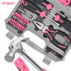 Hi-Spec 42pc Pink Household DIY Tool Set for Women. Home,