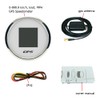 52mm Boat GPS Speedometer Tripmeter Odometer with Latitude Waterproof TFT