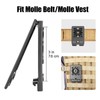 KDTAC MOLLE Adapter, Polymer Modular Attachment for Gun Holster &