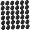 CORHAD Microphone Foam Covers 50pcs Mic Windscreen Socks for Lapel