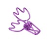 100Pcs Crown Shape Paper Clips Cartoon Cute Metal Binder Clips