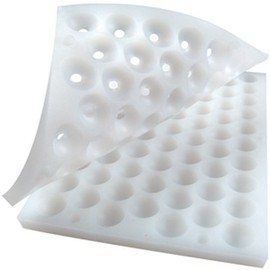 Chocoflex Mold for Ganache and Chocolate, 2 Piece, for Bon-Bons, 25mm Dia x 26.4mm High, 67 Cavities