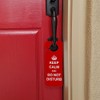 Graphics and More Keep Calm and Do Not Disturb Red