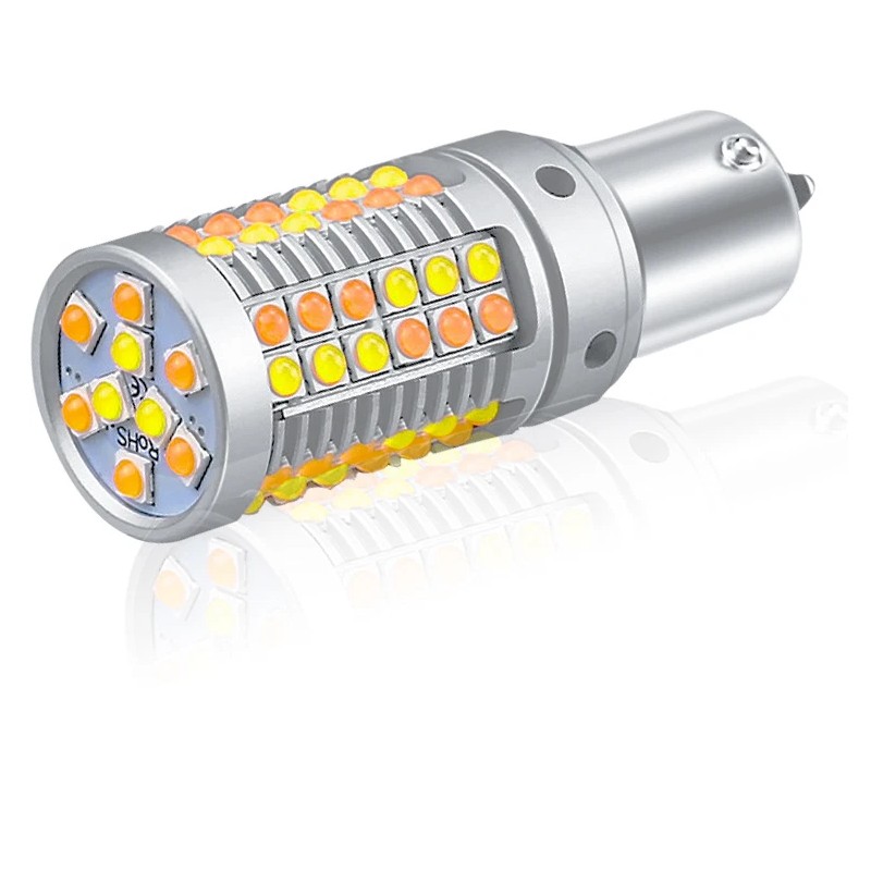 Rms lighting 1157 Switchback Ultra White /Yellow LED Bulb With