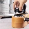 54mm Magnetic Espresso Dosing Ring, Stainless Steel Coffee Dosing Funnel