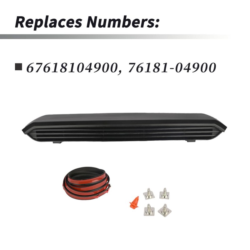 Getfarway Front Upper Hood Scoop Duct 7618104900 Compatible with Toyota