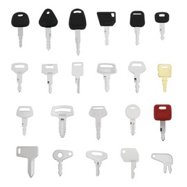 EMSea 22PCS Ignition Starter Key Set for H800 5P8500 14607 D250 S450 787 H806 F900 777 92274 T250 1051 HD620 HD62 K250 34B KX KX-2 53630 459A 52160 301