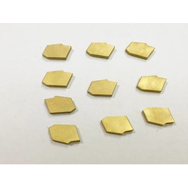 10pcs Carbide Groove Inserts SP200 NC3020 GTN-2 (QC1402) CNC Lathe Carbide Inserts for Lathe Groove Cutting Tool
