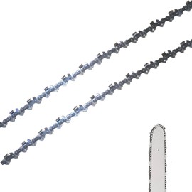 18 inch Chainsaw Chain for DEWALT DCCS672 / DCCS672X1 / DCCS672B 60V Chainsaw, Replacement Chain for DEWALT DW01DT618 Chainsaw 2 Pack