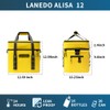 Lanedo Lunch Soft Cooler 20 Can, Soft Carrying Handle Insulated