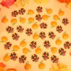 FOIMAS Thankgiving Resin Flatback Charms,50pcs Pumpkin Turkey Slime Embellishment Resin