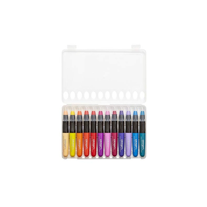 KingArt Studio - Juego de 24 varillas de gel mixtas