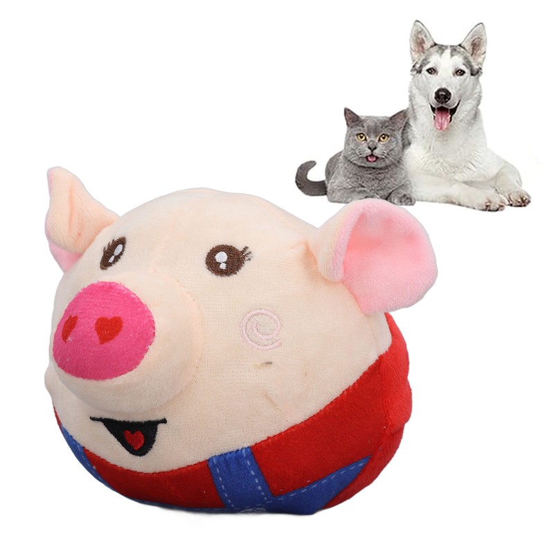 Active Moving Plush Toy Interactive Sound Effect Soft Reliable Electronic