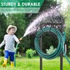 TomCare Garden Hose Holder Water Hose Holder 4 Spikes Garden
