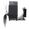 Wall Mounted Fireplace Fan 4 Blade Heat Powered Wood Stove