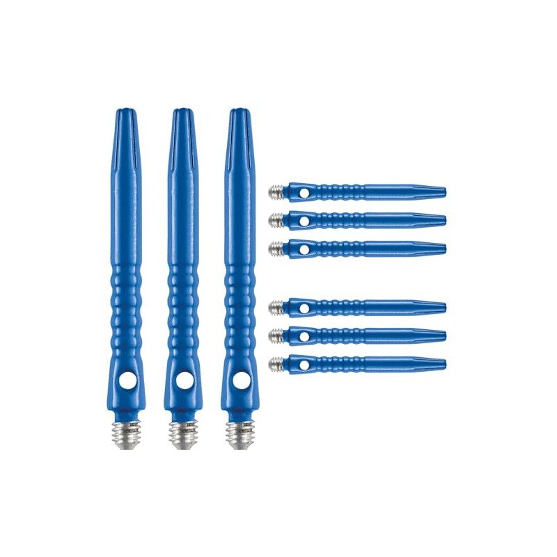 RED DRAGON Hip-Grip Medium Blue Aluminium Dart Shafts (Shaft) -
